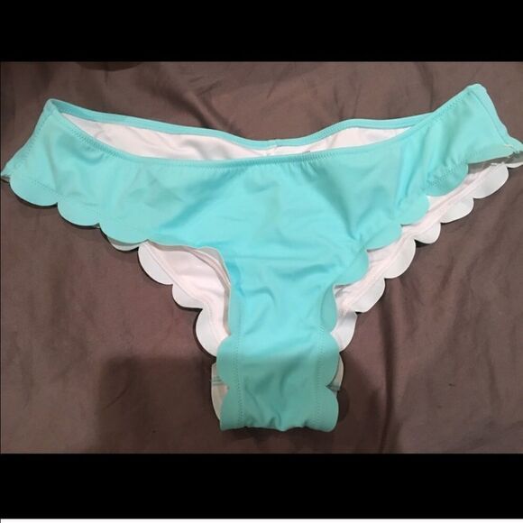 VICTORIA'S SECRET Sea Blue Bikini Top & Bottom - Picture 6 of 8